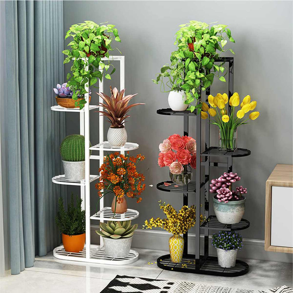 Plant Shelves Iron Potted Flower
